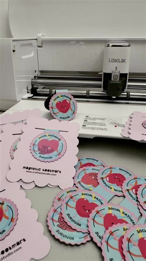 Create Stunning Magnetic Bookmarks with LOKLiK iCraft