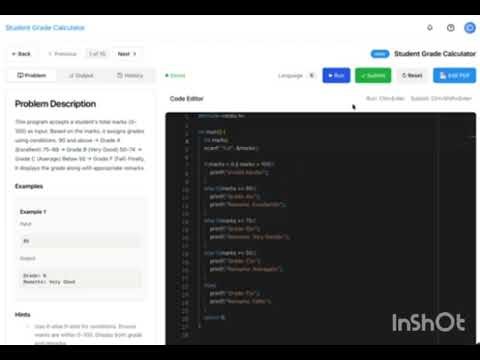 Student Grade Calculate| C Programming|