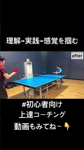 【卓球上達】初級者が上達する3つのフロー【卓球コーチング】 #卓球 #卓球初心者 #卓球教室 #tabletennis #pingpong