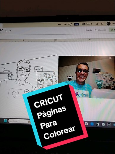 CRICUT Design Space BETA: convertir foto en página para colorear