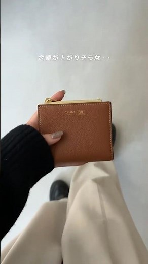 定番モデルより使いやすい💛セリーヌの新作財布が大人可愛い #shorts #wallet #財布