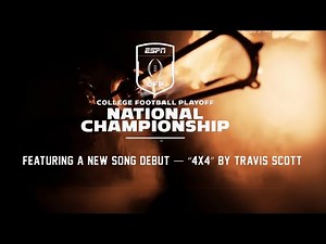 Travis Scott Performs 4×4 during 2025 NATIONAL CHAMPIONSHIP COLLEGE FOOTBALL PLAYOFFS