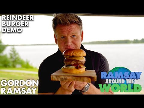 Gordon Ramsay Makes a Reindeer Burger!? | Ramsay Around the World