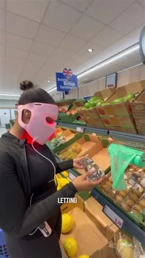 Trendlox 4D LED Light Therapy Mask Red, Blue & Near-Infrared Facial Treatment Device #trendlox