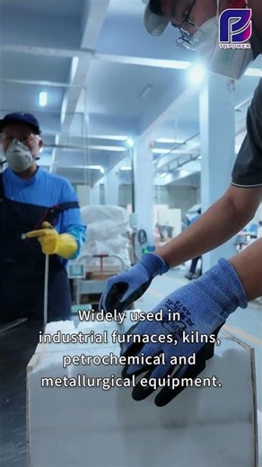Ceramic Fiber Module Production #refractorymaterials #thermalinsulation #ceramicfibermodule