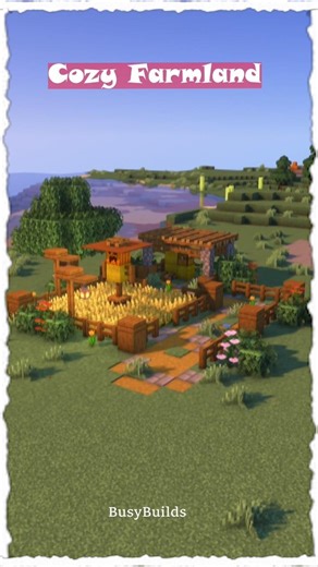 Build the perfect cozy farmer corner in Minecraft 🌾✨