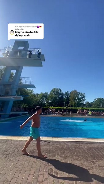 Professionelles Splash Diving: Funtastische Sprünge