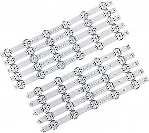 PANMILED 5 Pieces LED Backlight Strips for LG 75'' TV 75UM7570PUD 75UM7570AUE 75UK6190PUB 75UK6570PUB 75UK6570AUA SSC_75UK62&65_11LED_SVL750A24_REV1.0