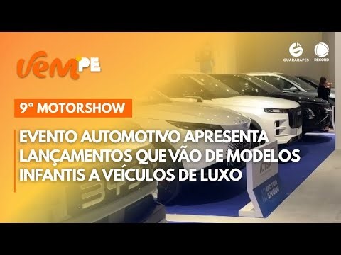 Evento automotivo apresenta lançamentos que vão de modelos infantis a veículos de luxo