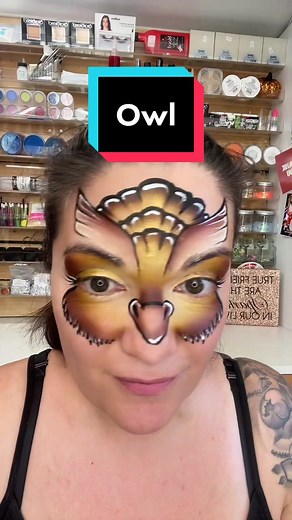 Creative Owl Face Painting Tutorial