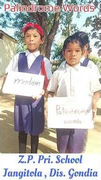 Palindrome Words #education #lettersound #school #phonics #basic