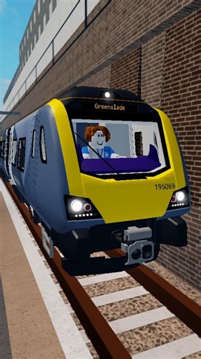 Class 195 departs West Benton | SCR | Roblox #scr #train #roblox #trainspotting #gaming