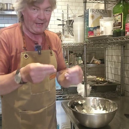 How to use a pastry knife to cut cold butter into flour for biscuits