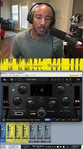 Beatskillz SpaceWolf reverb comparison Space / Plate / Granular #sounddesign #mixing