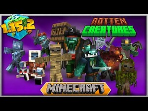 ROTTEN CREATURES 1.15.2 -ZUMBIS PIRATAS!- TUTORIAL MINECRAFT MOD 172# (PT BR)
