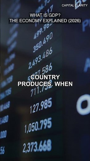 What Is GDP? The Economy Explained (2026)