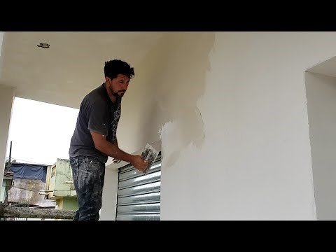 Como empastar una pared correctamente