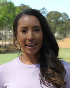 Showcasing what women can do to the entire world. Cheyenne Woods speaks on the significance of the Augusta National Women's Amateur. Watch the final round of #ANWAgolf Saturday at 12pm ET on NBC and ANWAgolf.com | Golf Channel