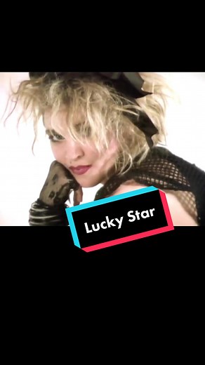How iconic is this outfit she was wearing? I know the lace gloves inspired me… #madonna #80s #80smusic #luckystar #musicvideo