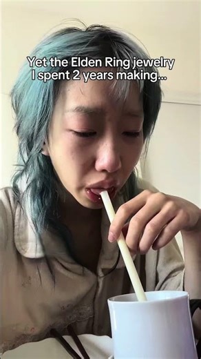 How does rubbish art get so many views…? 🫠💔 #darksouls #eldenring #bloodborne #ytshorts #viral