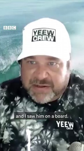 This is Sammy the seal, living his best life surfing in San Diego. 🦭🌊 https://bbc.in/46FGShc | BBC World Service