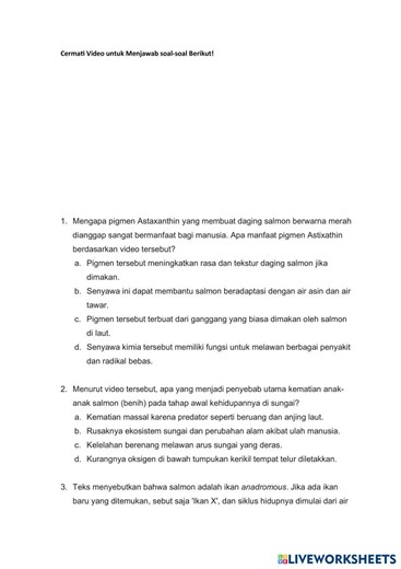 MENYIMAK LAPORAN HASIL OBSERVASI
