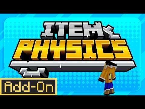 Minecraft Add-On Showcase: Item Physics #minecraft