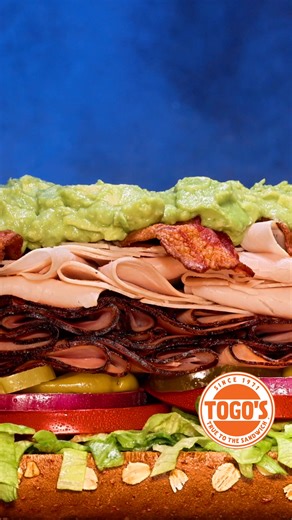 TOGO'S Clubs are a VIP experience! The #36 California Club is stacked high to the sky with turkey, ham, smoky bacon, and fresh avocado. Or enjoy your Club hot & cheesy with the #31 Clubhouse Melt, packed with turkey, bacon, and melted cheddar. Try the VIP Clubs, only at TOGO’S! | TOGO'S Sandwiches
