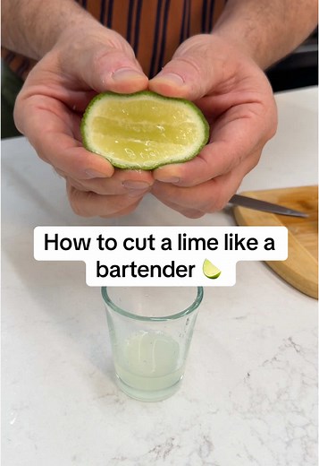 Bartenders know best! You deserve juicy #limes - here’s how to get them every time 🍋‍🟩#bartender #margarita #citrus
