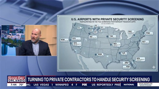 TSA vs. private airport security: Orlando Sanford Airport CEO talks differences