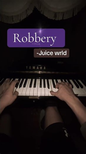 Robbery - Juice Wrld #piano #999 #juicewrld #robbery #fyp #pianocover
