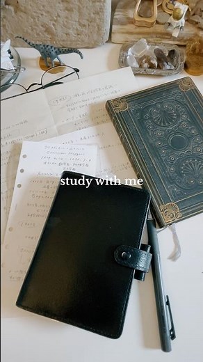 study with me｜書くことで、少しずつ流れを理解していく【勉強記録】