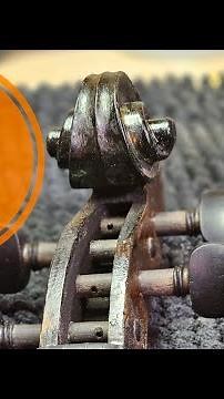 Fitting violin pegs 4× speed.