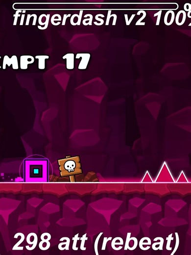 fingerdash v2 100% easy demon @kasperr @freezingduck1 @stealabrainrotttrusted64 #geometrydash