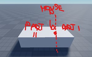 Cut a part using the mouse position