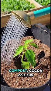It's time getting this Carmen Pepper into its grow bag