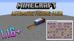 Minecraft Java 1.15 Automatic AFK Fishing Farm Tutorial