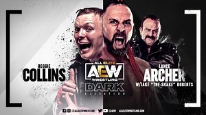 REGGIE COLLINS vs LANCE ARCHER with JAKE -THE SNAKE- ROBERTS - AEW Dark Elevation Episode 23 (08-16-21) | All Elite Wrestling