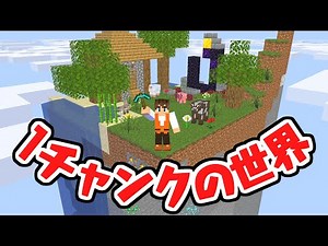 Can you defeat the Ender Dragon in a world like this?! Survival in a world with only one chunk! M...