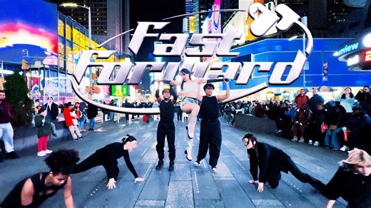 🔥纽约时代广场/JEON SOMI-FAST FORWARD FULL DANCE COVER