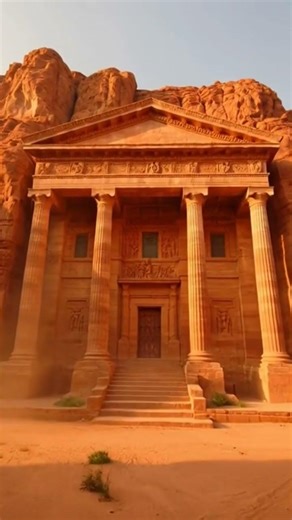 POV: Flying Through Petra’s Hidden Canyon 🏜️