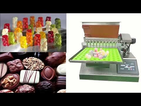 Labscale Desktop candy depositor，small investment lab use candy making machine