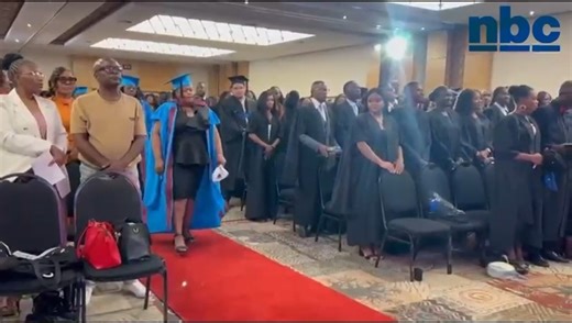 NBC Digital News on Instagram: "About 500 students from the River High Institute of Technology graduated in Windhoek today. The graduates obtained qualifications in various fields, including vocational training, commerce, and administration. Various speakers at the graduation ceremony shared words of wisdom and encouragement, urging the graduates not to become job seekers but to be inventors who create initiatives that drive positive change in their communities. The River Higher Institute of Tec