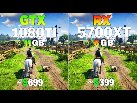 GTX 1080 Tİ vs RX 5700 XT - Test in 8 Games