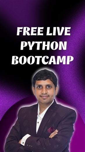 Deepak Goyal | Azure & Data Engineering on Instagram: "Start your journey to become a data pro—learn Python live, from basics to advanced, absolutely free Course url: https://academy.azurelib.com/checkout/Course/35163 @deepakgoyalcloud #DataEngineer #DataScientist #PythonBootcamp #LearnPython #AIEngineer #DataAnalyst #CodingLife #TechCareer #EducationForAll #FreeWorkshop #PythonProgramming #LiveBootcamp #UpgradeYourSkills #FutureReady #CareerGrowth"