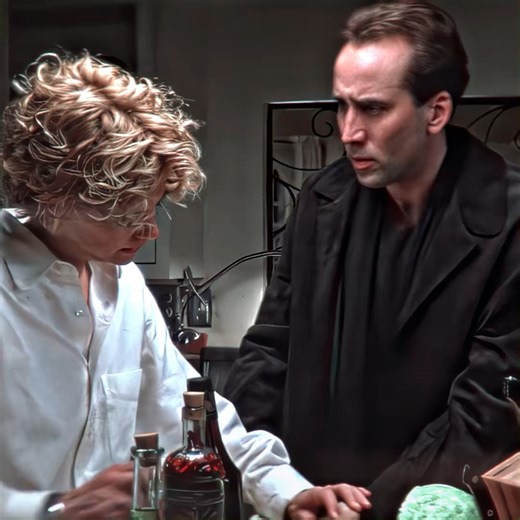 Sam Talk on Instagram: "An Angel Fell in Love With a Human Doctor 😭👼 | City of Angels . . . . . . This scene is from the movie City of Angels (1998). He is an angel. Humans cannot see him. They cannot hear him. Only souls near death can feel his presence. For thousands of years, he guided people to the afterlife, silently watching human joy and pain… without ever feeling it himself. Until one day, he meets a doctor. She fights for every life. Blames herself for every death. Refuses to accept f