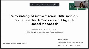 Simulating Misinformation Diffusion on Social Media: A Textual- and Agent-Based Approach