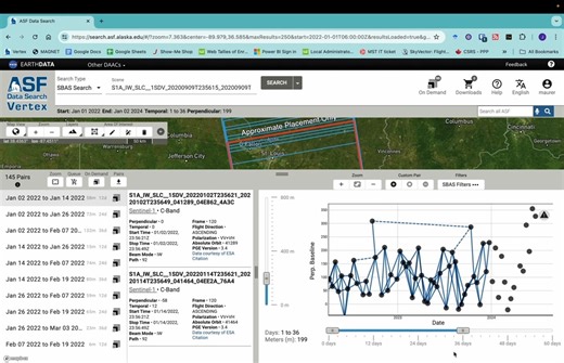 Processing InSAR Using ASF HYP3 On-demand processing