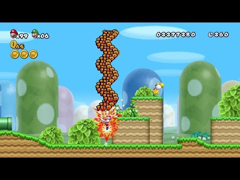 New Super Mario Bros. Wii infinite 1-up glitch - Unlimited lives glitch