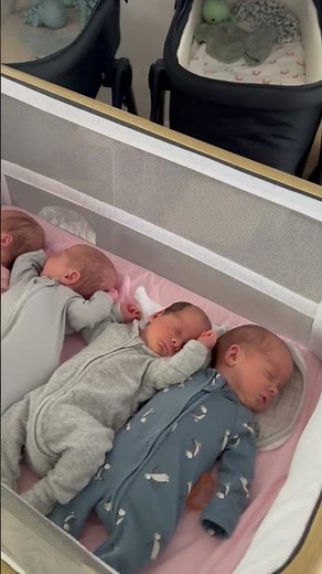 The Quadruplets First Day At Home